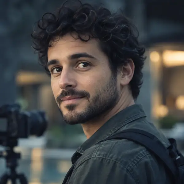 Portrait of Marcus, a real estate photographer