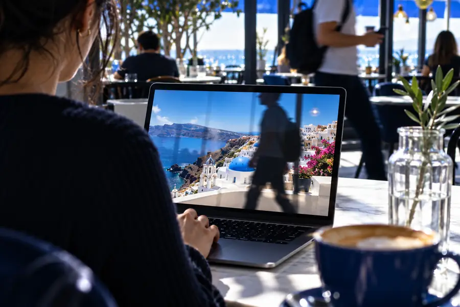 Photo containing a distracting visual element before cleanup